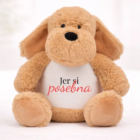 Jer si posebna - Plišana igračka - Pas – proizvod sa printom
