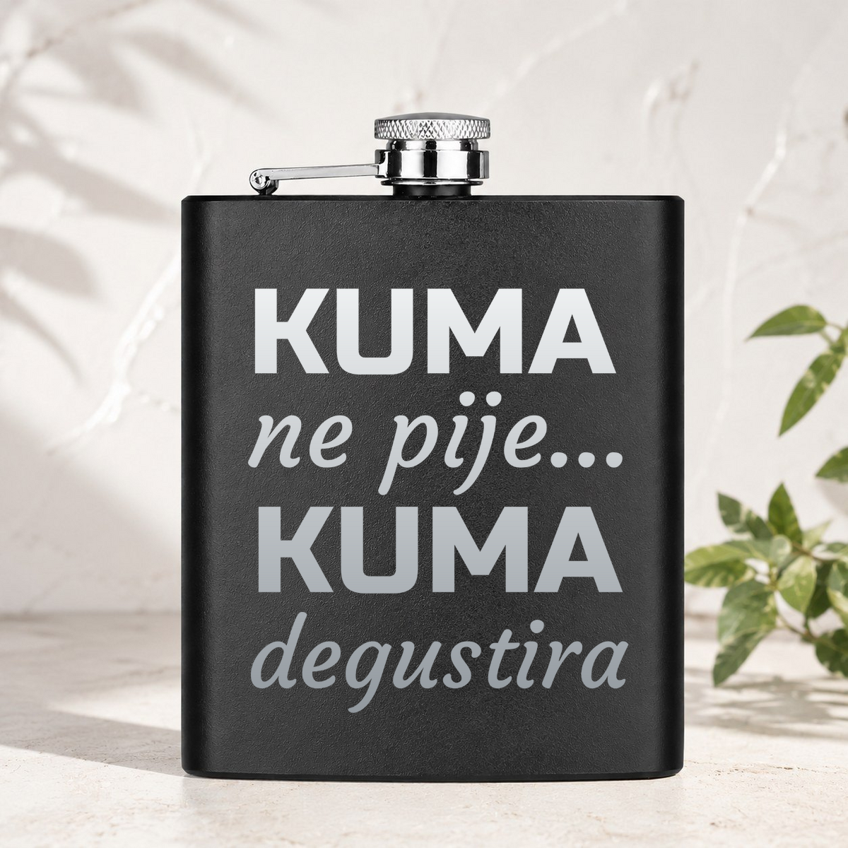 Кума не пије, кума дегустира - Пљоска – приказ артикла