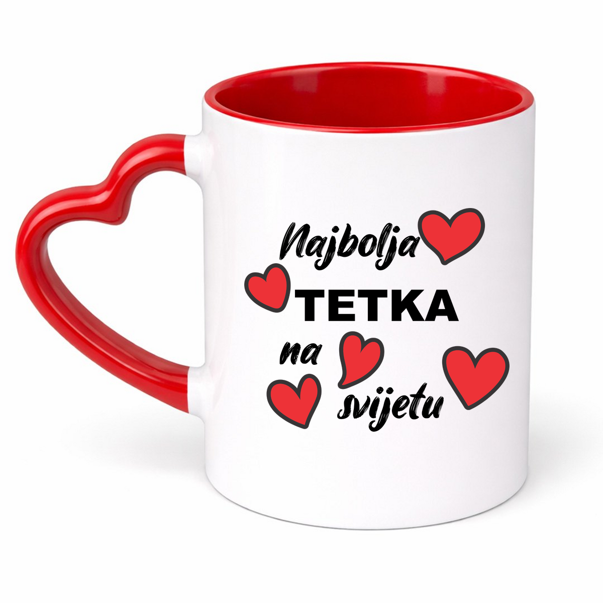 Najbolja tetka na svijetu 2 - Šolja Srce – prikaz proizvoda