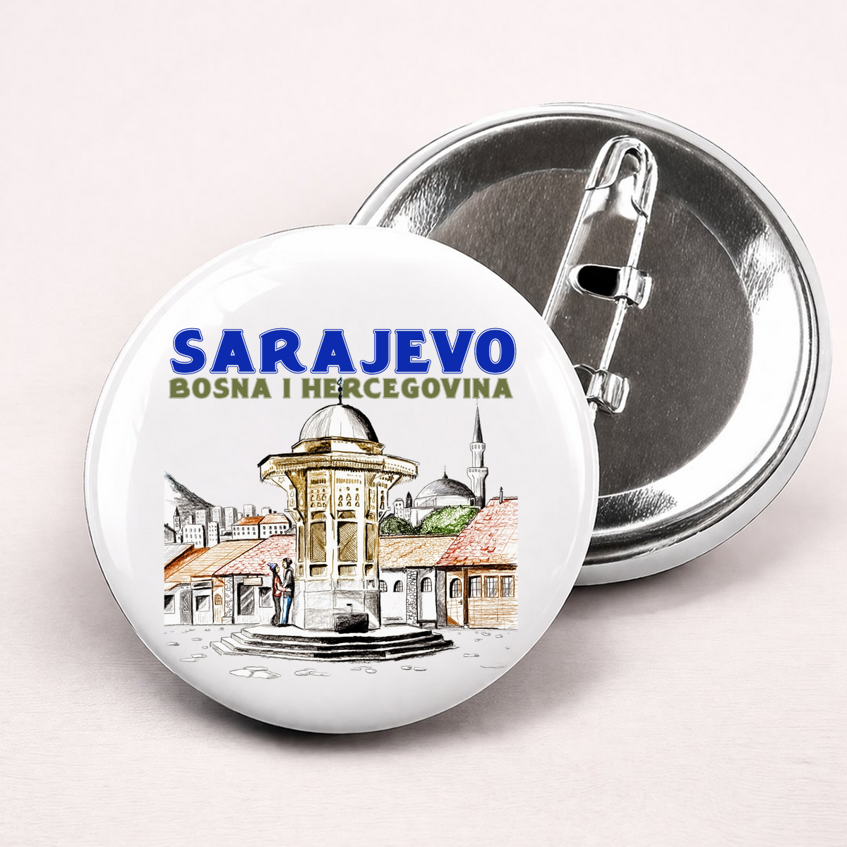 Sarajevo 1 - Bedževi – prikaz proizvoda
