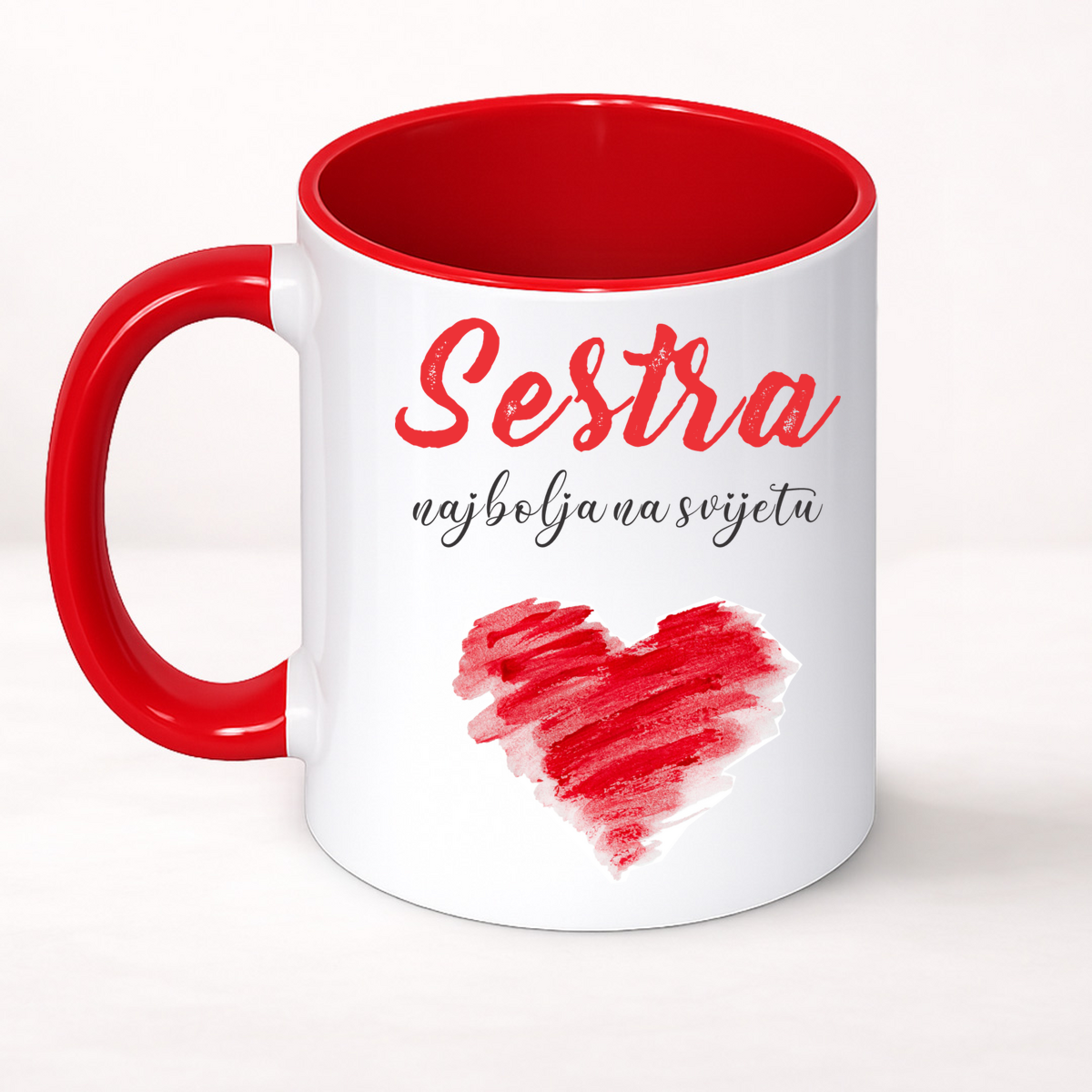 Sestra najbolja na svijetu - Šolja Classic – prikaz proizvoda